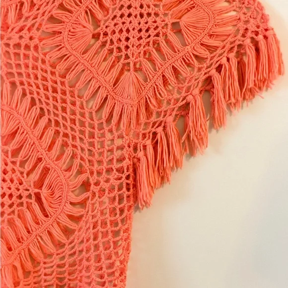 VENUS Coral Crochet Knit With Frinched Detailing Size M - Picture 3 of 8